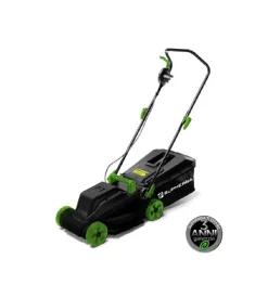 Tagliaerba elettrico a spinta supherba "sh1200" taglio 32 cm 1200 w