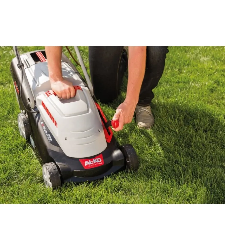 Tagliaerba elettrico al-ko "comfort 34e" taglio 34cm 1200 w