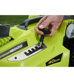 Tagliaerba elettrico ryobi rlm18e40h  taglio 40cm 1800w