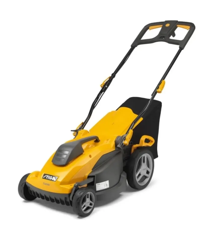 Tagliaerba elettrico stiga "essential combi 340c" taglio 38cm 1600w