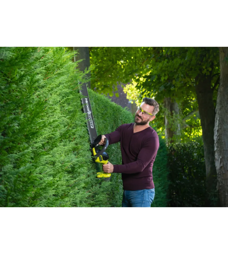 Tagliasiepi a batteria ryobi "ry18ht55a-120" lama 55 cm 18v 2ah