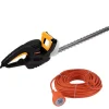 Tagliasiepi elettrico thorx lama 61 cm 600 w + prolunga 25 mt