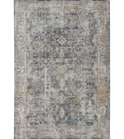 Tappeto "caravan" blu grigio, 190x133 cm