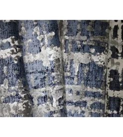 Tappeto "double" blu, 133x190 cm