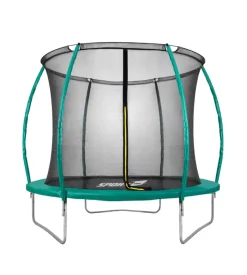 Tappeto elastico per bambini con rete modello "pump", diametro 244 cm