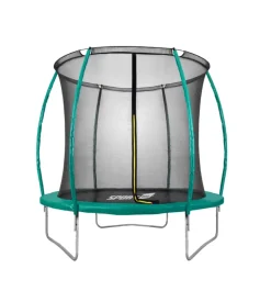 Tappeto elastico per bambini con rete modello "pump" diametro 183 cm