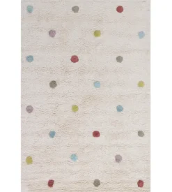 Tappeto "fantasia 4" cotone multicolor, 150x100 cm