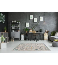 Tappeto "mamoo" fantasia floreale, 160x230 cm