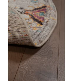 Tappeto "mamoo" fantasia vintage rotondo, ø 200 cm