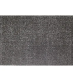 Tappeto "milano" tinta unita grigio, 110x170 cm