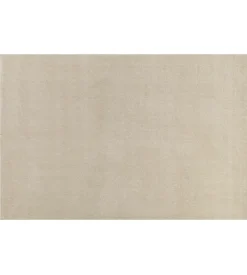 Tappeto "milano" tinta unita crema, 110x170 cm