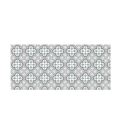 Tappeto vinilico stampato "hidra tortora", 50x110 cm