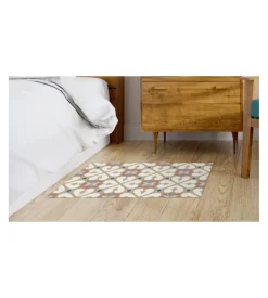 Tappeto vinilico stampato "bcn color", 45x75 cm