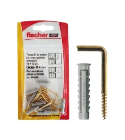 Tasselli con gancio sx 4 g silver k