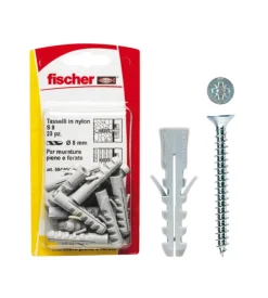 Tasselli con vite pozi s10v