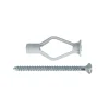 Tasselli in nylon 8 x 40 mm per pareti vuote, con viti testa cilindrica 4 x 45 - 6 pz.