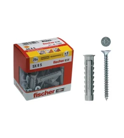 Tasselli in nylon  sx5 s y con vite