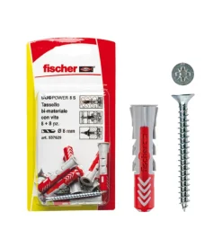 Tasselli universali duopower 6 s k con vite