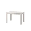 Tavolo allungabile bellahome bianco lucido, 120-160x80x76,2 cm