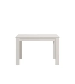 Tavolo allungabile bellahome bianco lucido, 120-160x80x76,2 cm