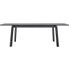 Tavolo da esterno allungabile solaria "san donato" in alluminio antracite 160/240x102x75 cm