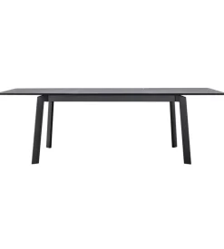 Tavolo da esterno allungabile solaria "san donato" in alluminio antracite 160/240x102x75 cm