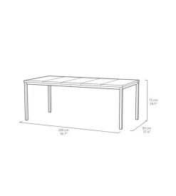 Tavolo da esterno keter 