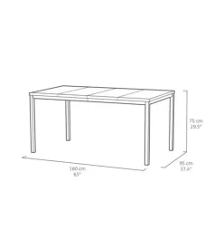 Tavolo da esterno keter 