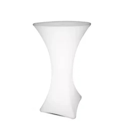 Tavolo da esterno led rgb vtac con telecomando bianco 60x60x110 cm