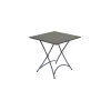 Tavolo da esterno pieghevole solaria "orta" in ferro antracite 70x70x74 cm