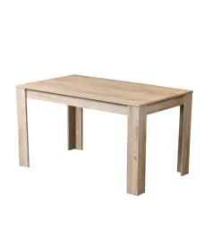 Tavolo da pranzo bellahome "granada" rifinito quercia, 135x80x74 cm