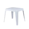 Tavolo per bambini "baby dady" in polipropilene bianco 48x56x45 cm