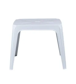 Tavolo per bambini "baby dady" in polipropilene bianco 48x56x45 cm