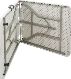 Tavolo pieghevole a valigia da campeggio brunner 