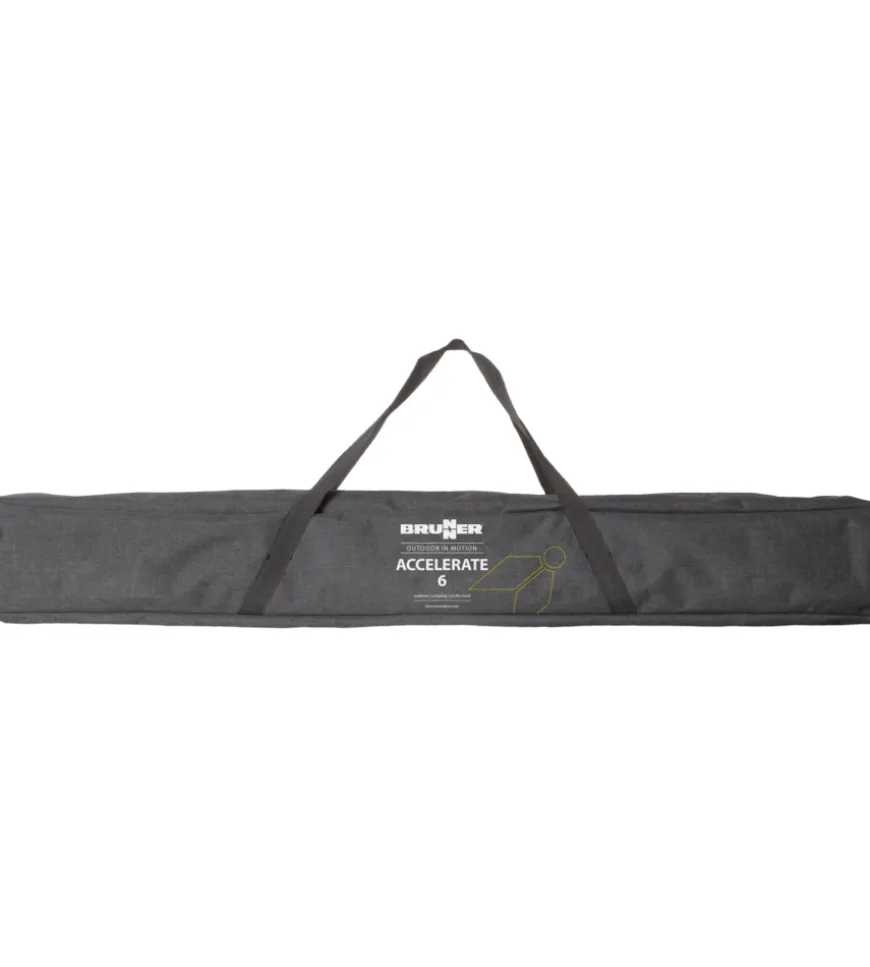 Tavolo pieghevole da campeggio brunner "accelerate 6" in alluminio 146,5x80x71 cm