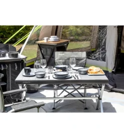 Tavolo pieghevole da campeggio brunner