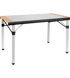 Tavolo pieghevole da campeggio brunner "quadra tropic 4" in alluminio 120,5x70x72 cm