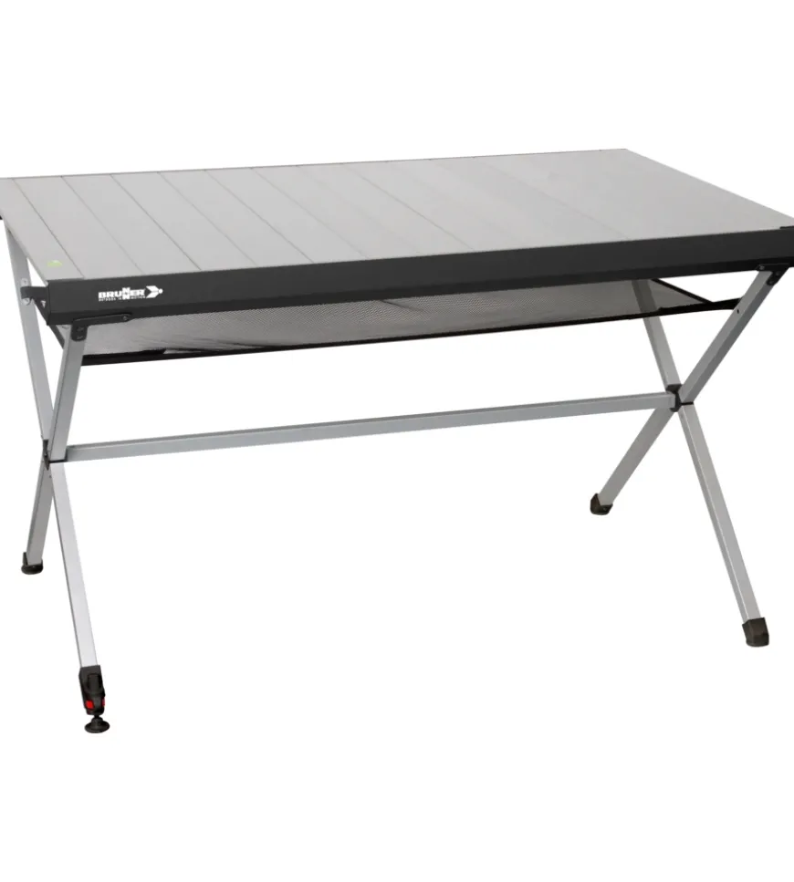 Tavolo pieghevole da campeggio brunner "titanium axia 4" in alluminio 122x76x72 cm