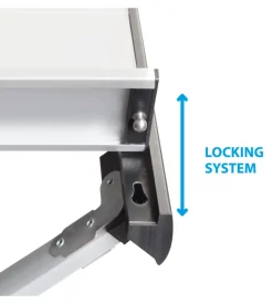 Tavolo pieghevole da campeggio brunner