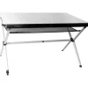 Tavolo pieghevole da campeggio brunner "accelerate compack 4" in alluminio 120x80x71 cm