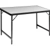 Tavolo pieghevole da campeggio brunner "torun 4" in acciaio e alluminio 110x61,5x71 cm