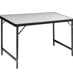 Tavolo pieghevole da campeggio brunner "torun 4" in acciaio e alluminio 110x61,5x71 cm