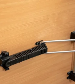 Tavolo pieghevole "fold" con fusto cromato, 160x72,5x80 cm