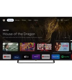 Televisore frameless hyundai "hn-43ev3usg" ultra hd 4k 43"