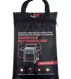 Telo di copertura per barbecue rettangolare essenza 105x60x95 cm