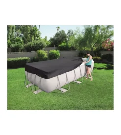 Telo di copertura per piscina  rettangolare da 400 cm bestway "power steel frame" - cod. 58232
