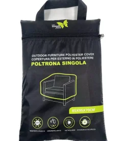 Telo di copertura per poltrona singola essenza 85x95x70 cm