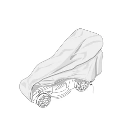 Telo di copertura per rasaerba verdemax "special", 188x64x100 cm