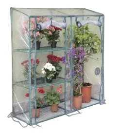 Telo di ricambio verdemax per serra buganvillea big in plastica trasparente 143x50x155 cm