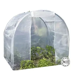 Telo di ricambio verdemax per serra spring mini in pe trasparente 200x150x175 cm